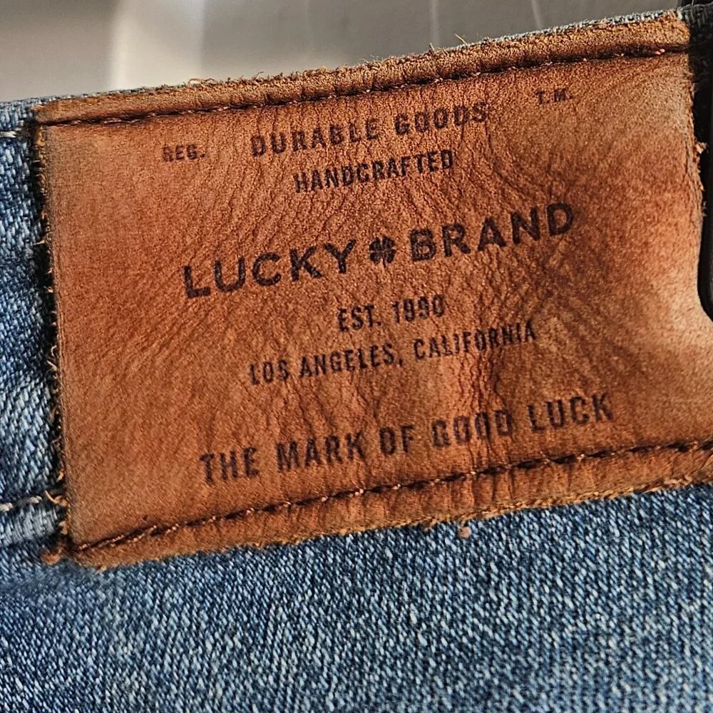 Lucky Brand Women AVA Skinny Blue Jeans Regular Size 10/30